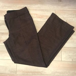 NWOT Loft Size 10 Brown Marissa Trouser